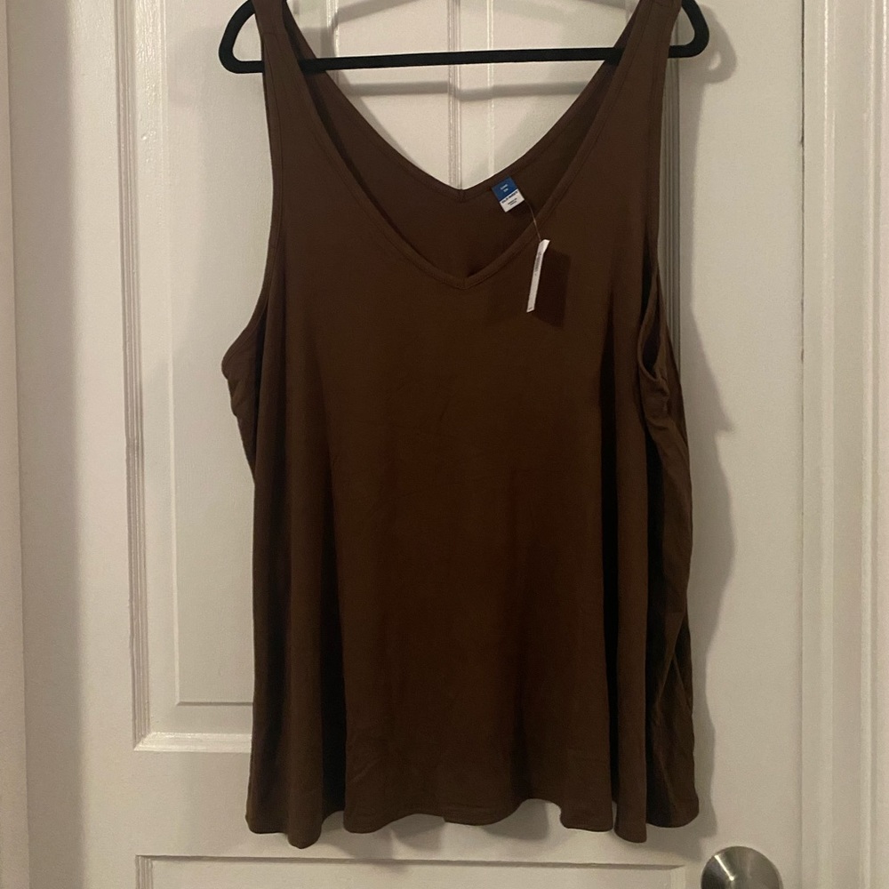 Old Navy Brown 3X Swing Top